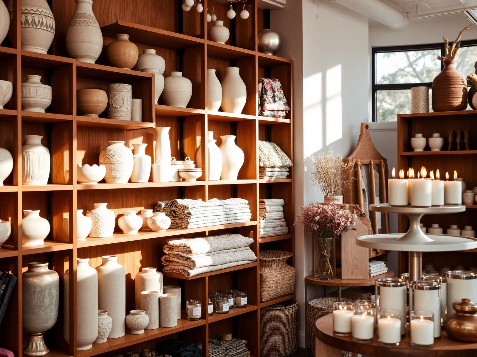 Interior de la tienda Casa Ideas